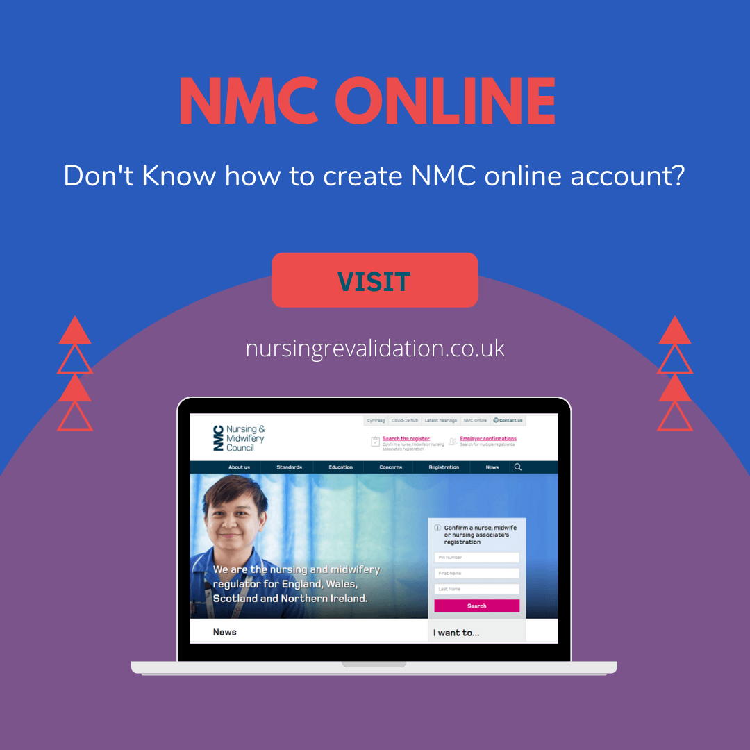 How to create NMC online account Nursing Revalidation