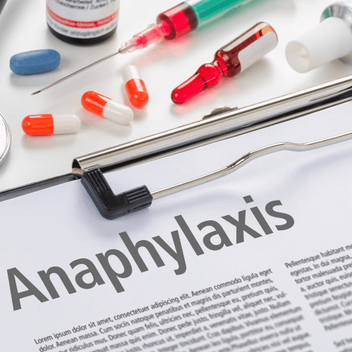 Prevent anaphylaxis attack