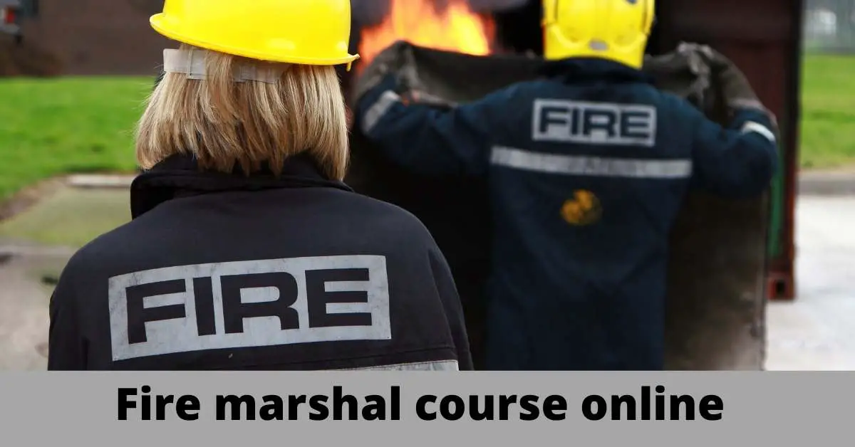 Fire marshal course online