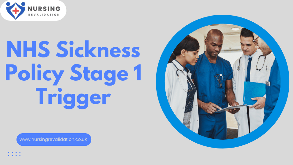 NHS Sickness Policy Stage 1 Trigger