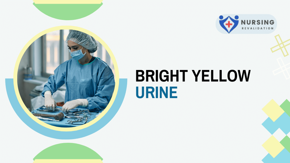 Bright Yellow Urine