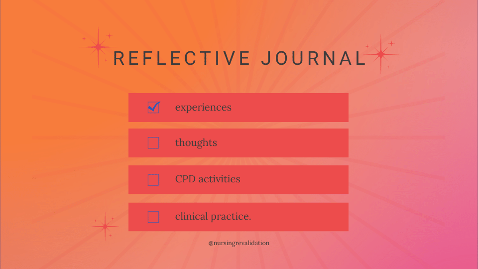revalidation-Reflective-Journal