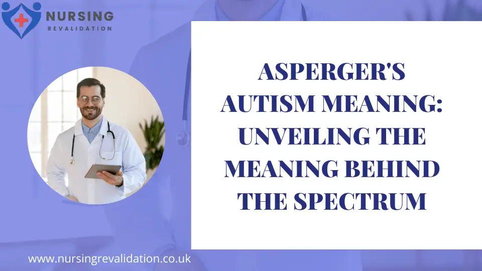 Asperger's Autism meaning
