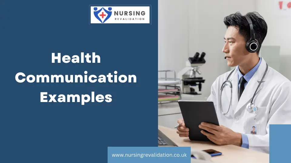 Health Communication Examples