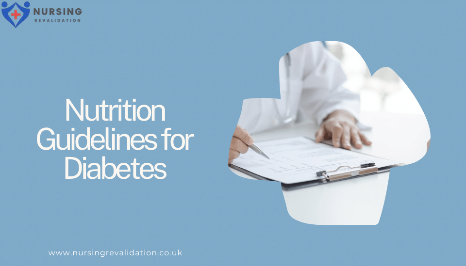 Nutrition Guidelines for Diabetes