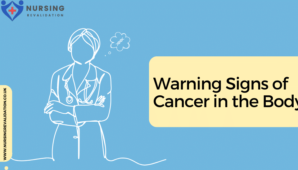 Warning Signs of Cancer in the Body