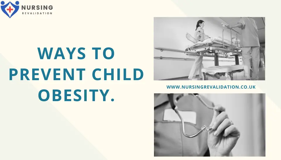 Ways to prevent child Obesity.